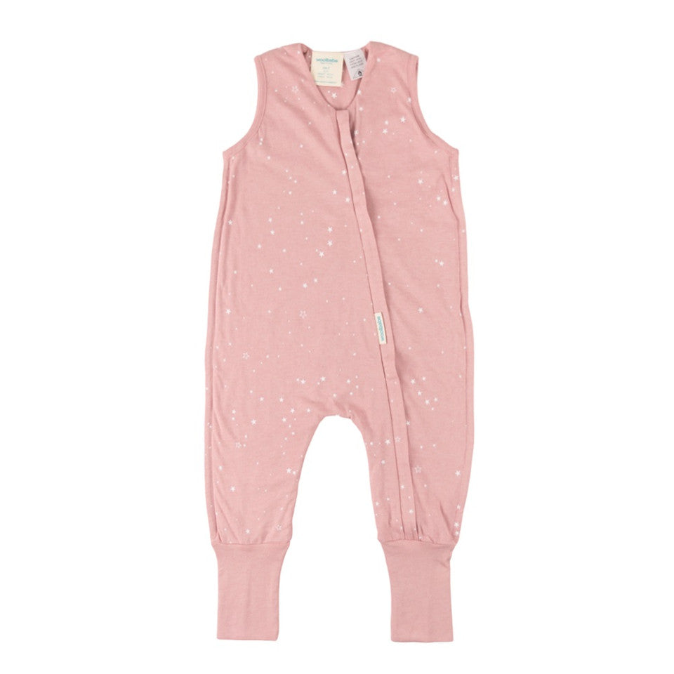 Woolbabe 3-Seasons Merino/Organic Cotton Sleeping Suit - Dusk Stars