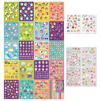 Kaleidoscope Sticker Bomb Squishmallows (folder)