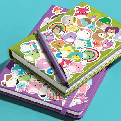 Kaleidoscope Sticker Bomb Squishmallows (folder)