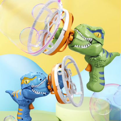 Dinosaur Bubble Machine Sparkle Double Layer Bubble