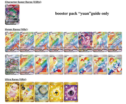 Eevee Pokemon Chinese Card Display Frame Gift Box