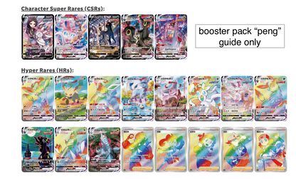 Eevee Pokemon Chinese Card Display Frame Gift Box