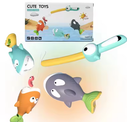 Magnetic Fishing Games Kids Bath Toys