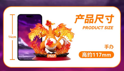 Shining Moment Pokemon Mega Gigantamax Charizard Figure