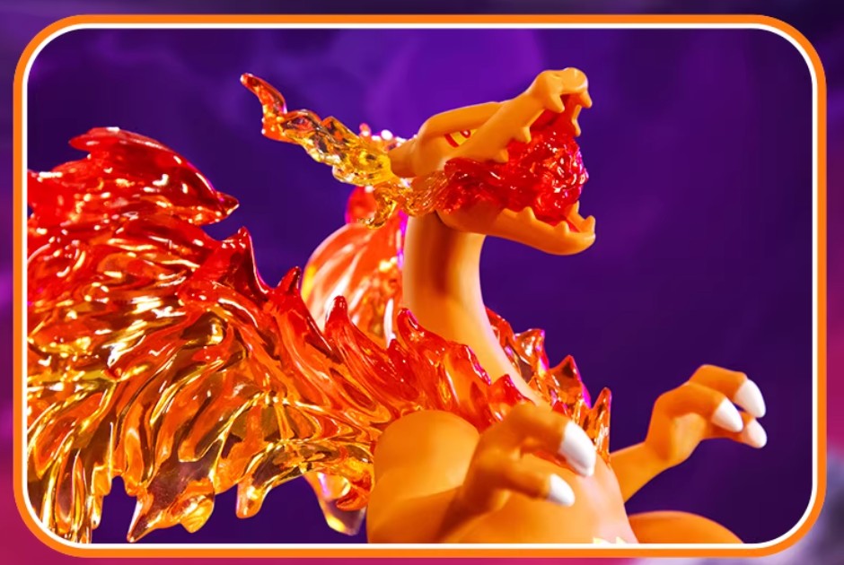 Shining Moment Pokemon Mega Gigantamax Charizard Figure