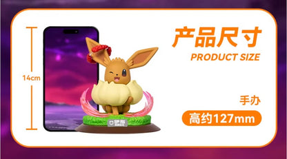 Shining Moment Pokemon Mega Gigantamax Eevee Figure