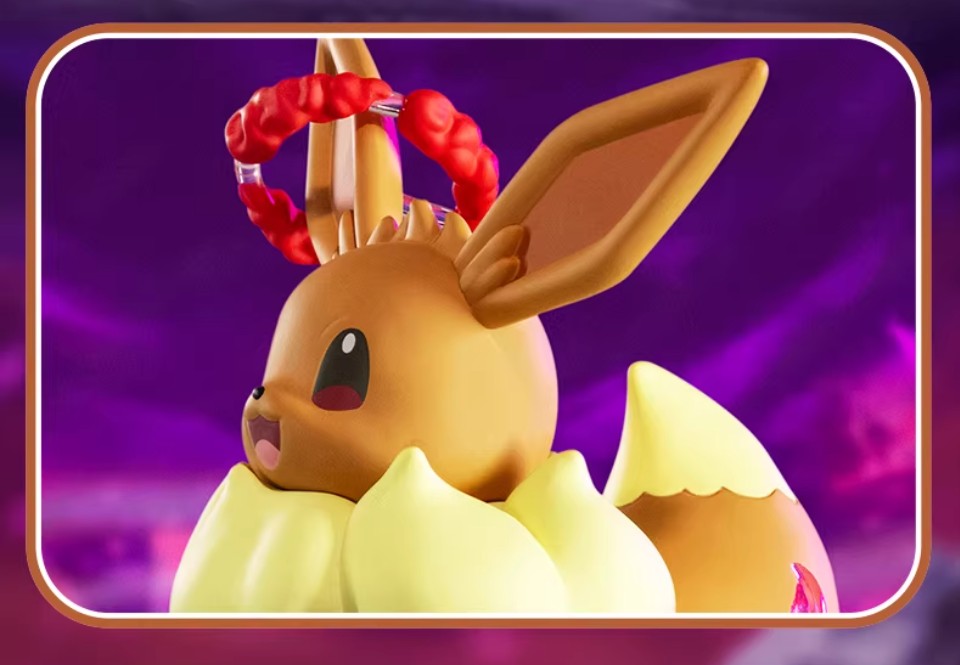 Shining Moment Pokemon Mega Gigantamax Eevee Figure