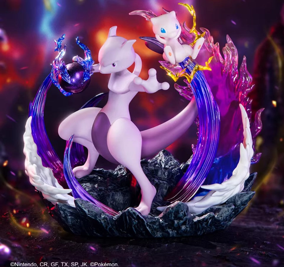 Funism Pokemon Prime Figures Mew & Mewtwo