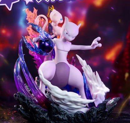 Funism Pokemon Prime Figures Mew & Mewtwo