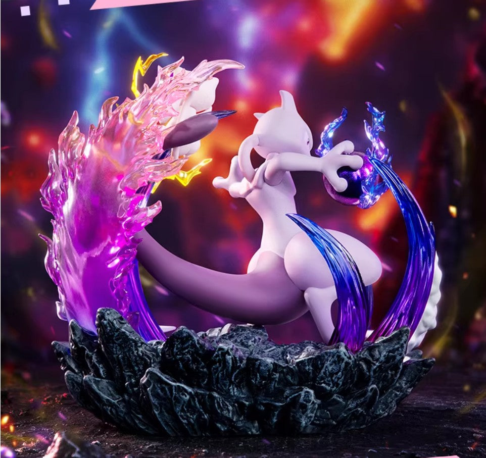 Funism Pokemon Prime Figures Mew & Mewtwo