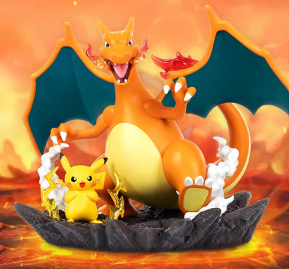 Funism Pokemon Prime Figures Pikachu & Charizard