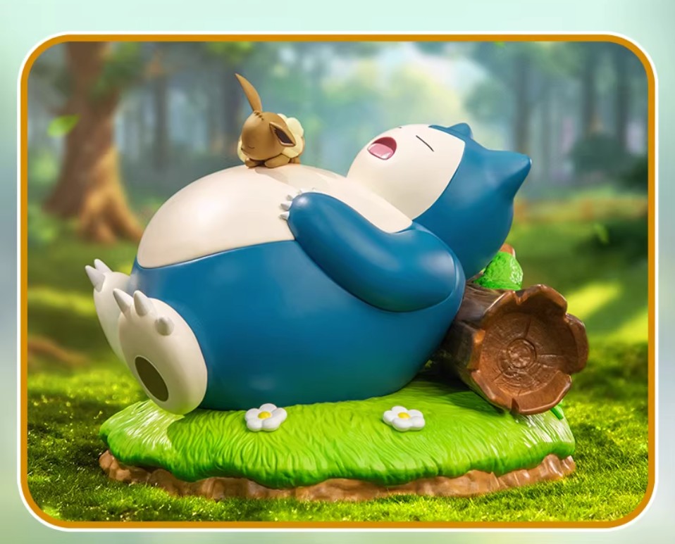 Funism Pokemon Prime Figures Eevee & Snorlax