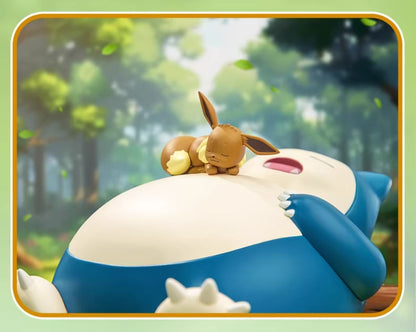 Funism Pokemon Prime Figures Eevee & Snorlax