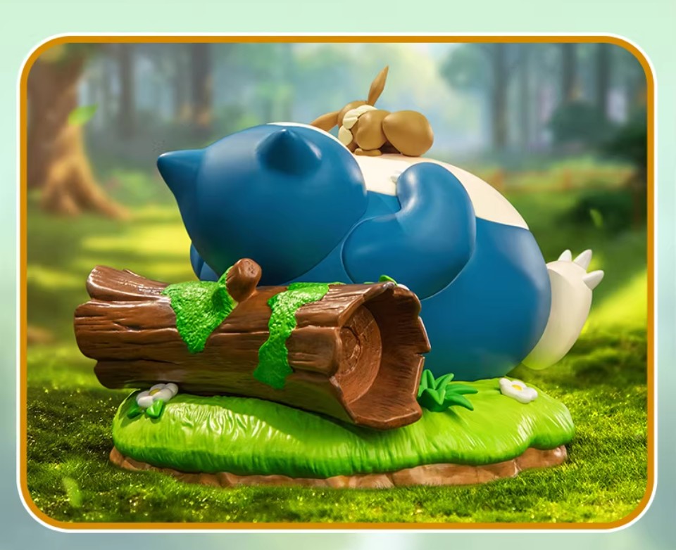 Funism Pokemon Prime Figures Eevee & Snorlax