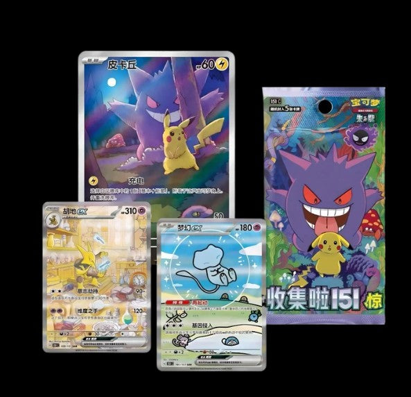 Pokemon TCG  Chinese 151 Surprise Coin Set