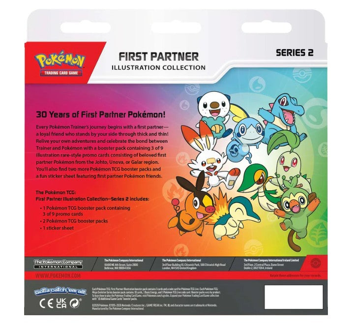Pokemon TCG First Partner Illustration Collection—Series 2 Pre-order