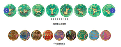 Pokemon TCG Chinese Terastal Gathering badge Pre-order
