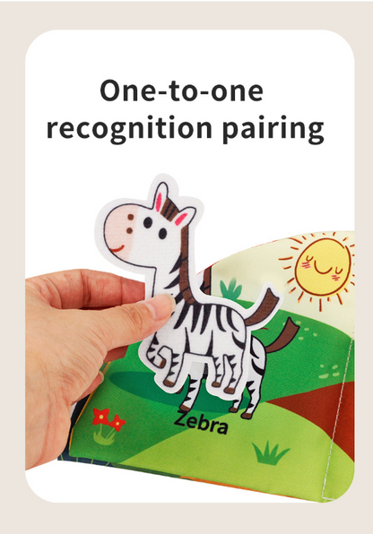 Baby Early Education Quiet Tear-Resistant Book Cognitive Toy