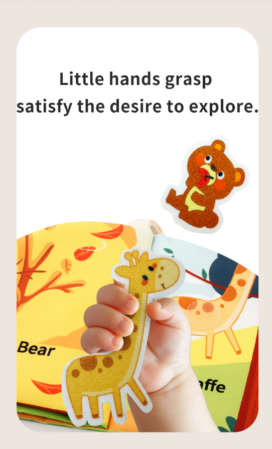 Baby Early Education Quiet Tear-Resistant Book Cognitive Toy