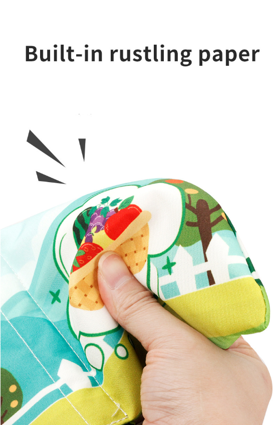 Baby Early Education Quiet Tear-Resistant Book Cognitive Toy