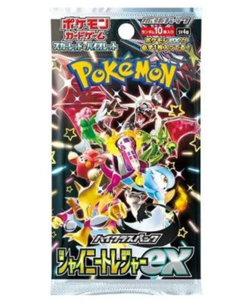 Pokemon Japanese Shiny Treasure Single Pack (sv4a)