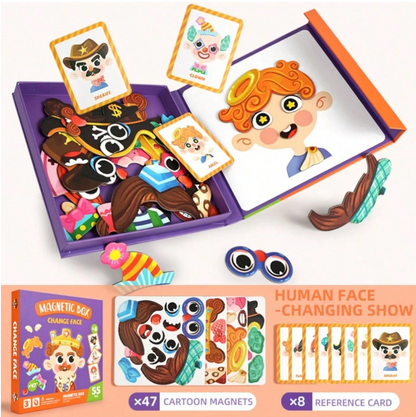 Magnetic Box Dress-Up Puzzle
