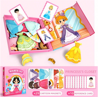Magnetic Box Dress-Up Puzzle