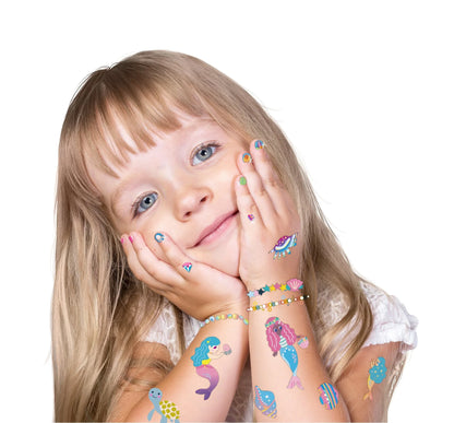 Avenir Nail Stickers And Tattoos Mermaid
