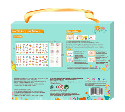 Avenir Nail Stickers And Tattoos Flower