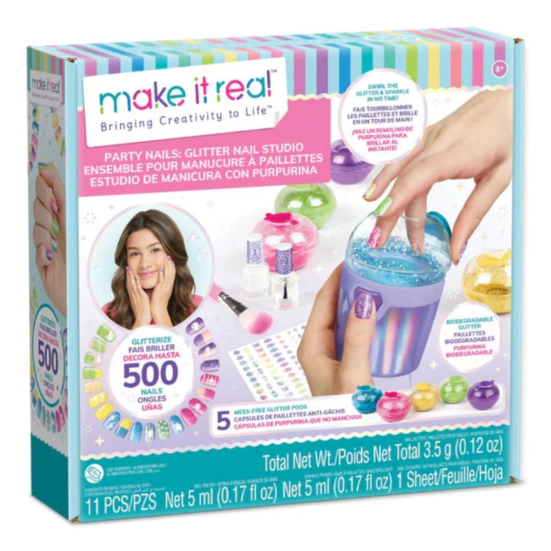 Make it Real - Party Nails Glitter Nail Studio