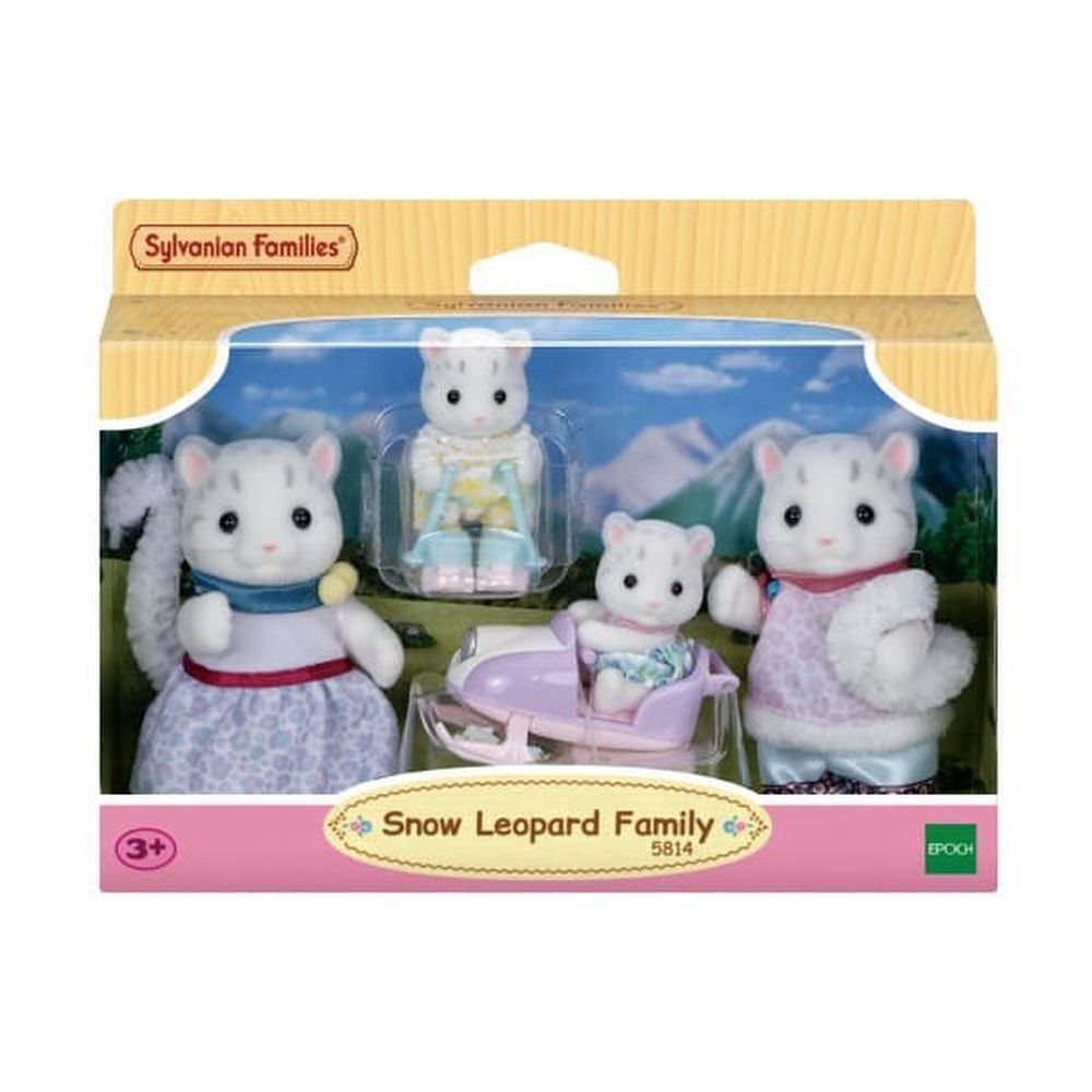 Sylvanian Families - Snow Leopard Family