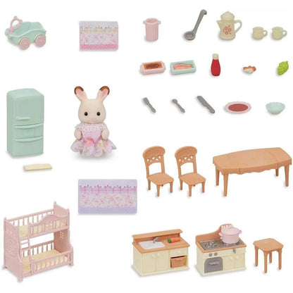 Sylvanian Families Country Home  Furniture Set