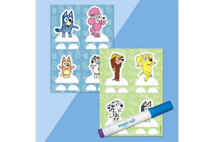 Inkredibles Magic Ink with Press Out Characters - Bluey