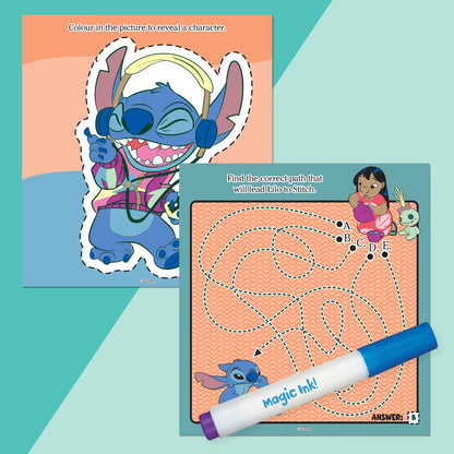 Inkredibles Disney Lilo & Stitch Mess Free Magic Ink Pictures!
