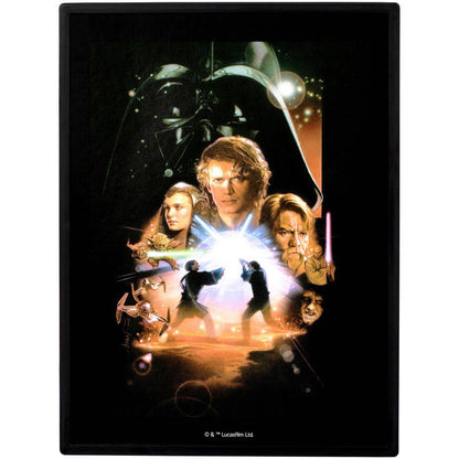 FANDROP Star Wars Figure Diorama (Darth Vader vs. Obi-Wan Kenobi - Episode III)