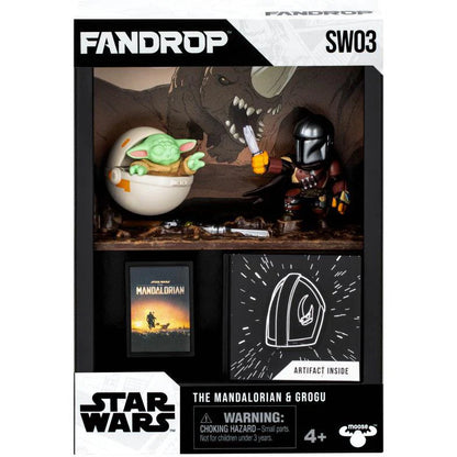 FANDROP Star Wars Figure Diorama (Mandalorian and Grogu)