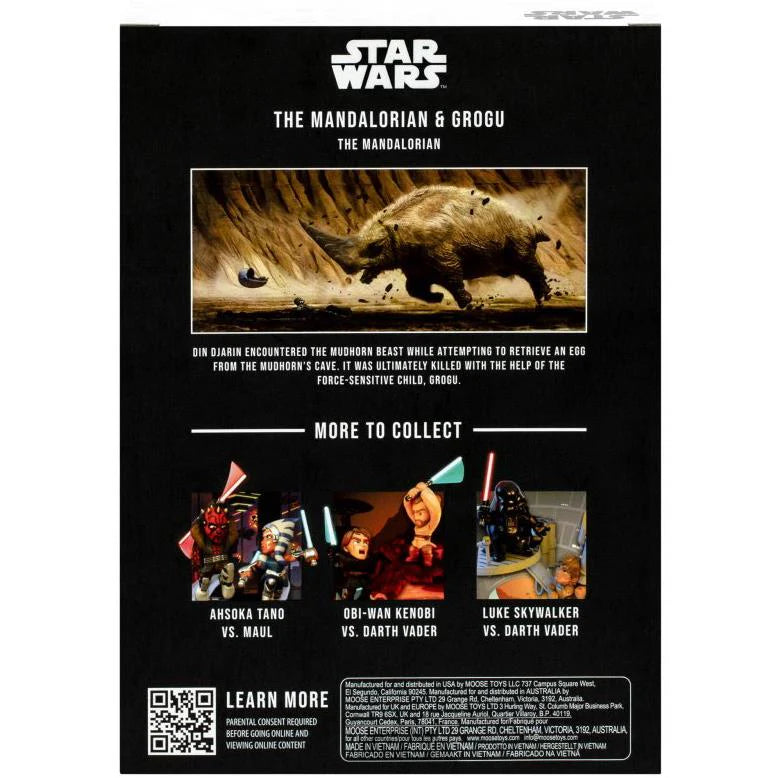 FANDROP Star Wars Figure Diorama (Mandalorian and Grogu)