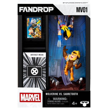 FANDROP Marvel Figure Diorama (Wolverine vs. Sabretooth)