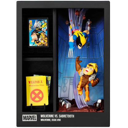 FANDROP Marvel Figure Diorama (Wolverine vs. Sabretooth)