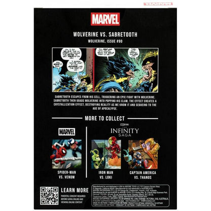 FANDROP Marvel Figure Diorama (Wolverine vs. Sabretooth)