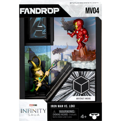 FANDROP Marvel Figure Diorama (Iron Man vs. Loki)