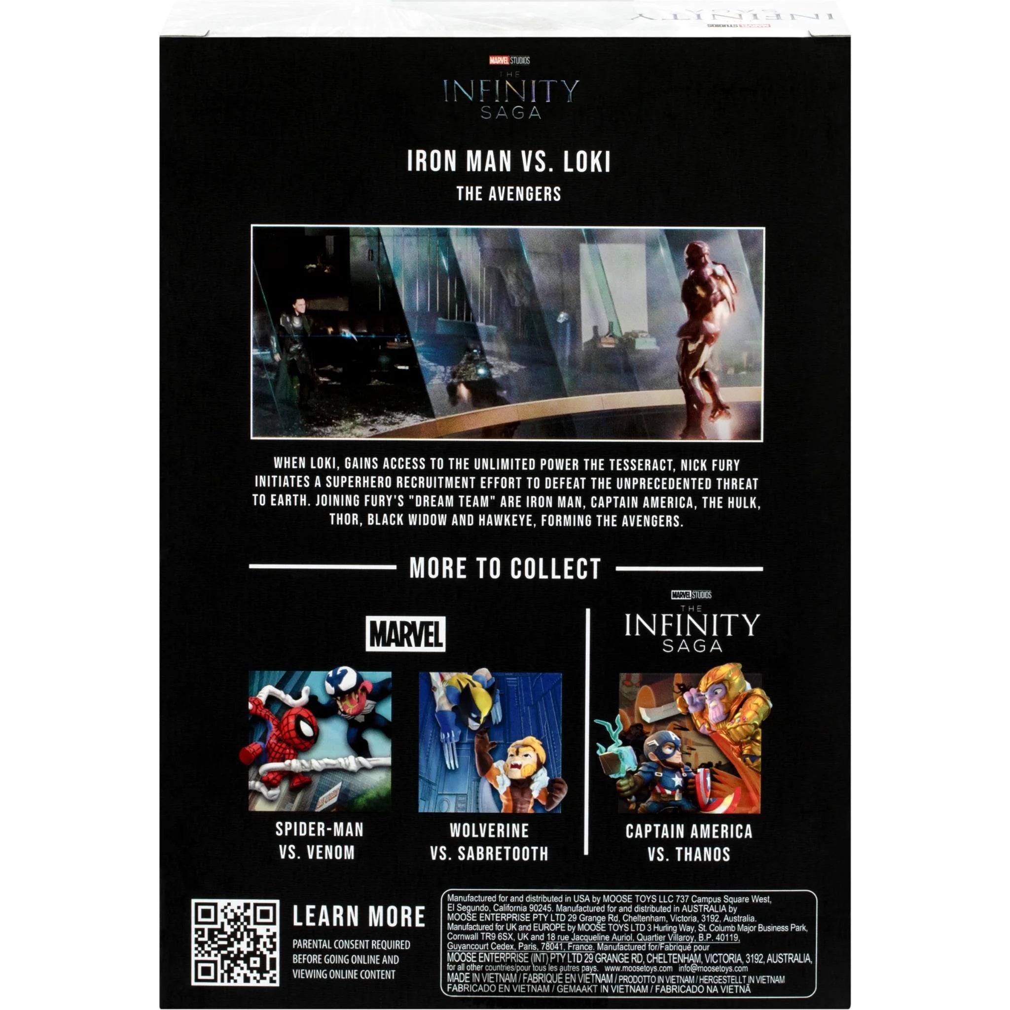 FANDROP Marvel Figure Diorama (Iron Man vs. Loki)