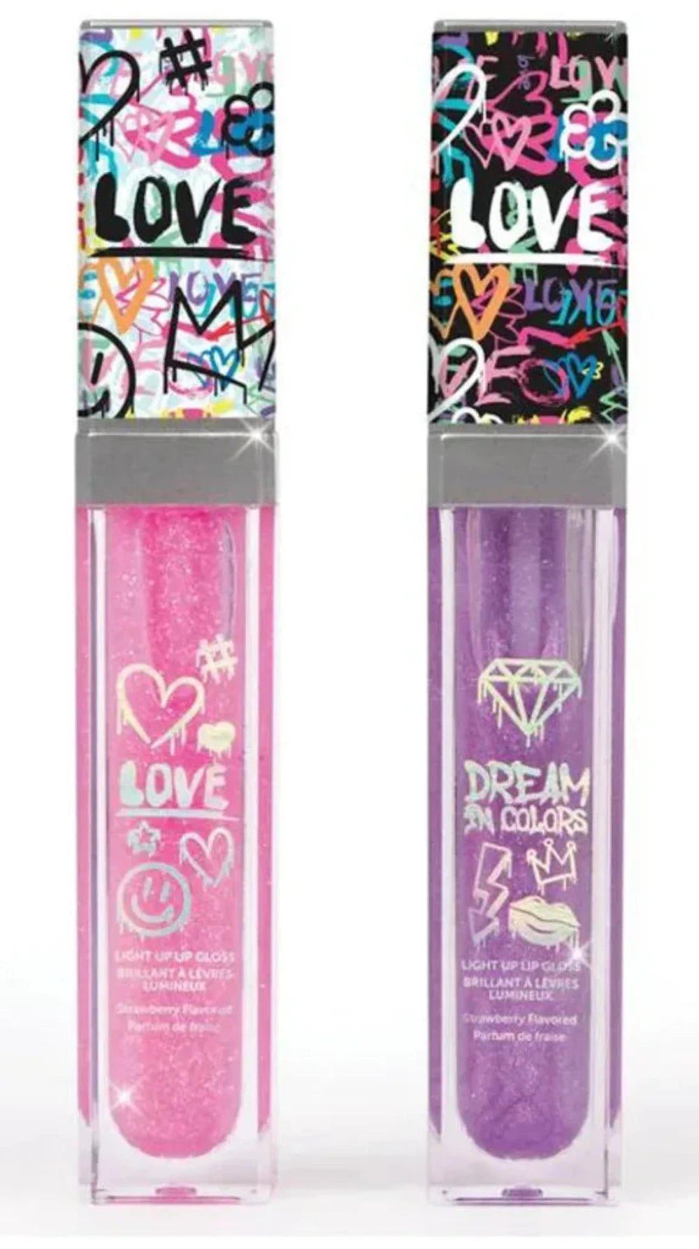 3C4G Graffiti 2pk Light Up Lip Gloss