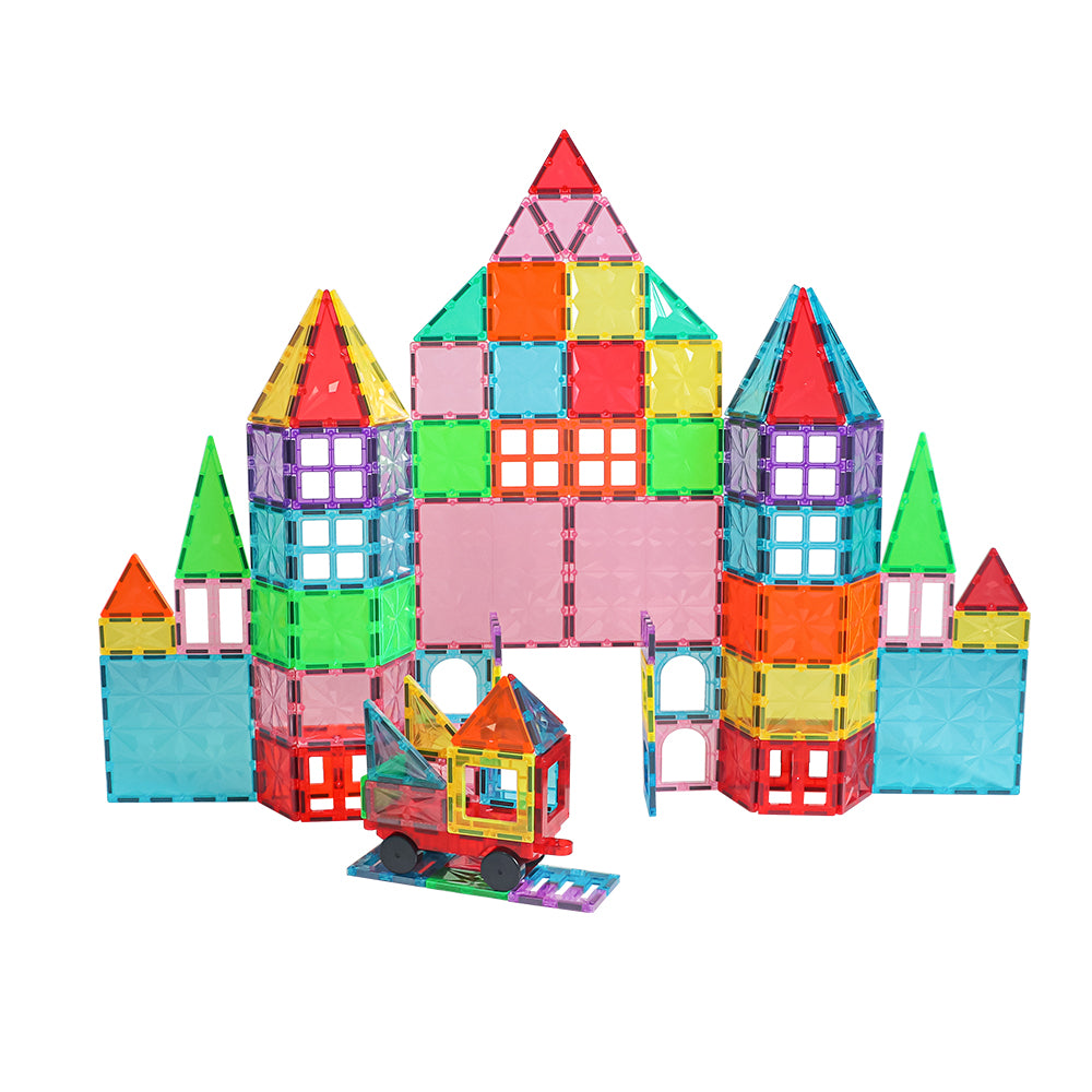 Giromag 95pcs Magnetic Tiles with Storage Box