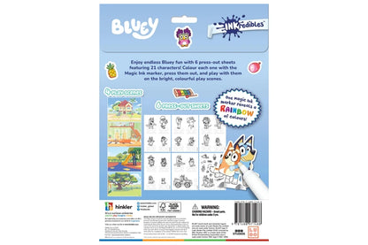 Inkredibles Magic Ink with Press Out Characters - Bluey