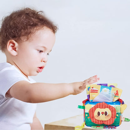 Montessori Baby Tissue Box Toy Sensory Toy Box