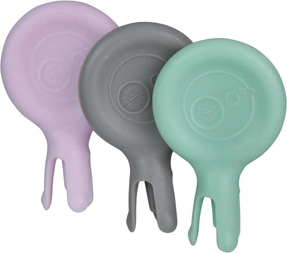 B Box Mini Flork 3pk pastel (sage/silver/pink)