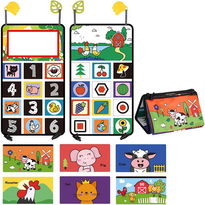 Rear Car Toy With Mirror Baby Car Mirror Toy Promote Sensory For Fun Travel