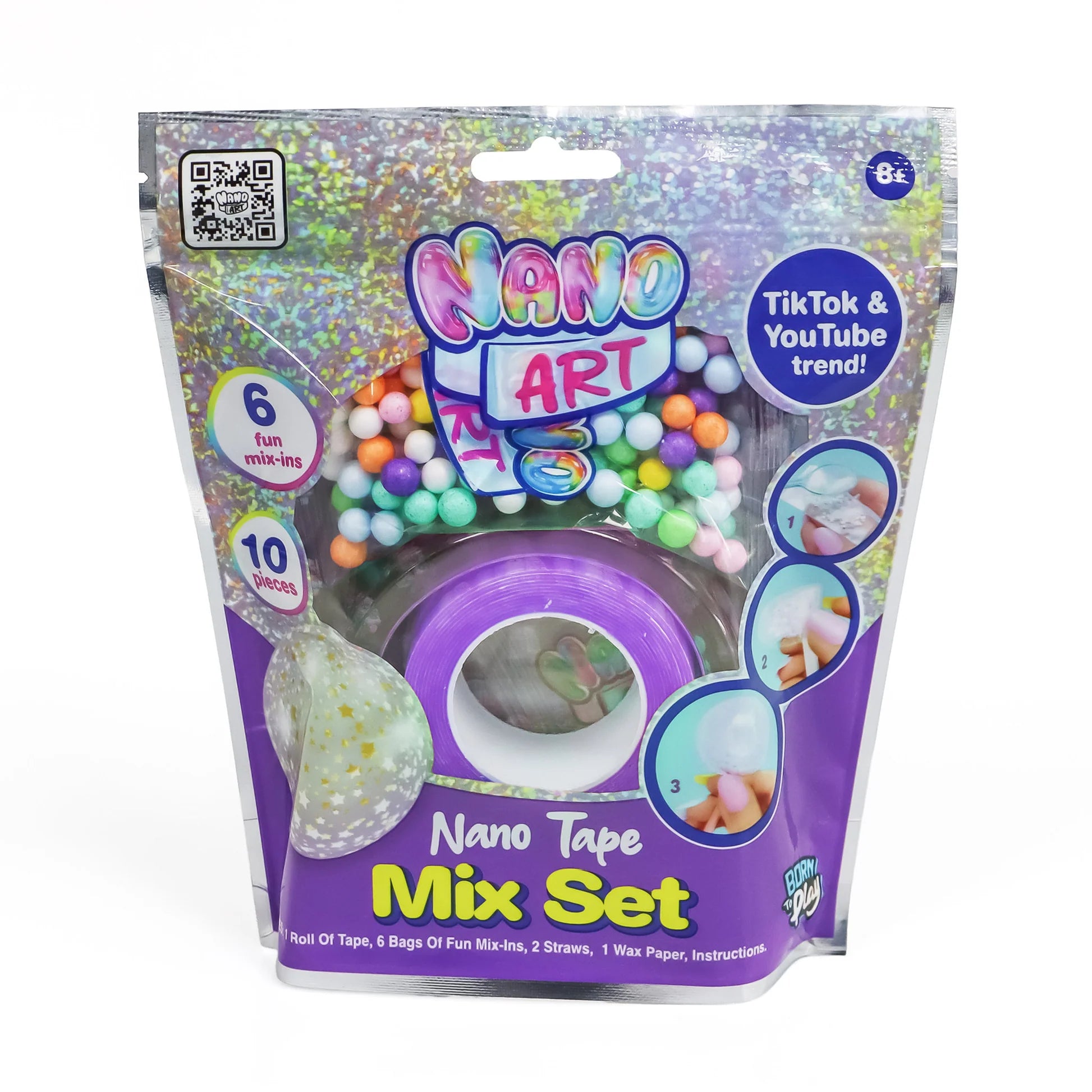 Nano Art Tape Mix Set Assorted Styles