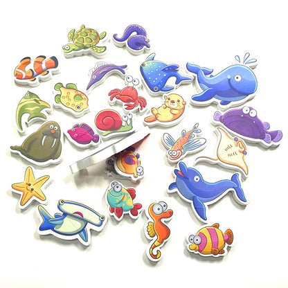 Animals Bath Toy Non-Toxic Foam Set